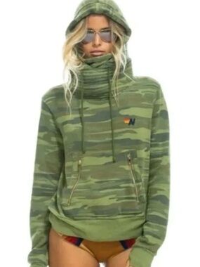 Aviator Nation Camo Ninja Hoodie